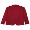 DINORMIN Kids Boys Long Sleeve Formal Suit Button Gentleman Suit Outerwear Festival Party Suit Burgundy 4 Years view 4