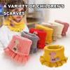 Winter Knitted Baby Scarf Girls Scarf 2Pcs Cotton Boys Animals Neck Warmer Autumn Warm Scarves for Toddler Kids (Beige) view 2