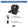 Electric Bicycle WUXING 300X Thumb Throttle 12V-72V Right/Left Hand SM Waterproof Connector Throttle Fit for Ebike Accessories (Color : 300X SM 2PCS) view 3
