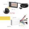 24V-48V/36-60V 350W Electric Bicycle Controller with LCD Display Panel E-Bike Electric Scooter E Bike Motor Brushless Controller (Color : E 48V 250W 350W) view 3