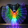 Myohyinwon Light Up Wings Adult Women Led Wings Cape Rave (Multi-color) view 2