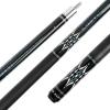 AB Earth 58" Pool Cue Stick Canadian Maple 13mm Tip Billiard Cue with Irish Linen Wrap (Paua Shell, 21oz) view 1