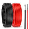 12 Gauge Marine Wire Tinned Copper Boat Cable, Standard USA OFC Oxygen Free Copper Wire for Automotive Boat Speakers Solar Outdoors (12 Gauge 10FT Red+10FT Black) view 1