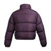 Xsylxgc Women's Crop Short Jacket Cropped Puffer Fashion Jackets for Women Warm Winter Lightweight Coat, Purple S view 3