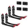 Ultrawall BIKEPAL Swivel Bike Racks, No Lifting Wall Mounted Bike Storage Solution for Home, Garage Bike Hanger, 4 Pack view 1