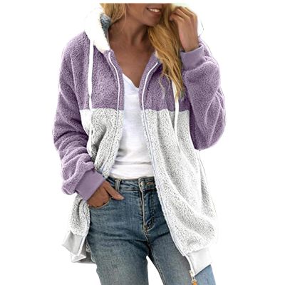 SHAOBGE Same Day Delivery Items Prime Shearling Fleece Long Coats Jackets Fleece Jacket Women Womens Jackets Lightweight Casual Jacket For Women Maternity Winter Coat Todays Daily Deals