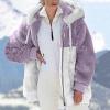 SHAOBGE Same Day Delivery Items Prime Shearling Fleece Long Coats Jackets Fleece Jacket Women Womens Jackets Lightweight Casual Jacket For Women Maternity Winter Coat Todays Daily Deals view 2