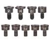 9pcs/Set Black Golf Weights Kit for Callaway Rogue ST Max D, Rogue ST Max Fast, Rogue ST LS Triple Diamond, Epic Speed, Epic Max, Mavrik Driver view 2