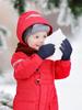 3 Pairs Toddler Gloves Kids Mittens Winter Warm Knitted Gloves Full Finger Mittens for Toddler Boys and Girls view 2