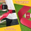 MIUONO Flag Football Belts, Flags for Flag Football Set 14 Player, Flag Football for Kids Adults and Youth Training Equipment (Red and Blue) view 3