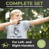 BOWRILLA Bow and Arrow for Kids | Beginners Archery Set with 6 Arrows, Ideal for Kids & Teens 8 to 15 Years | 3-Piece Take-Down Recurve Youth Bow and Arrow Set, Perfect for Left & Right Handers view 2