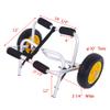 1.5MM Plug Pin Aluminum Alloy Canoeing Trailer Cart Silver view 4