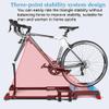 MegLob Bike Roller Trainer, Bike Trainer Stand with Front Wheel Quick Release Function, 24"-29" Mountain Bike Roller Trainers, Foldable Bike Rollers for Indoor Exercise, Seven Gears Telescopic view 2