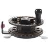 BESPORTBLE Fly Fishing Reel Plastic Fishing Gear for Sea and Freshwater Lightweight Design for Easy Use Black view 1