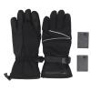 Heated Gloves 3 Heating Touchscreen 4.5V Electric Warm Gloves Men Women Winter Gloves Portable Hand Warmer with Zipper Pocket for Skiing Skating Snow Camping view 1