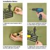 CREATCABIN Medal Hanger Display Medal Holder Rack Mountain Bike Sports Metal Hanging Awards Iron Small Mount Decor for Wall Home Race Running Swimming Soccer Football Medalist Black 11.4 x 5.1 Inch view 4