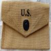 (Pack of 5) First Aid Pouch with Hook WW2 U.S Army M1 Set SEMS M1943 view 1