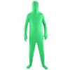 Green Chromakey Bodysuit, Full Bodysuit Unisex Spandex Stretch Adult Costume Zentai Disappearing Man Body Suit for Photography Video, Green(170cm) view 1