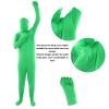 Green Chromakey Bodysuit, Full Bodysuit Unisex Spandex Stretch Adult Costume Zentai Disappearing Man Body Suit for Photography Video, Green(170cm) view 4