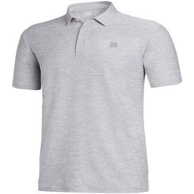 Three Sixty Six Golf Shirts for Men - Dry Fit Short-Sleeve Polo, Athletic Casual Collared T-Shirt Grey