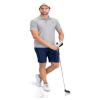 Three Sixty Six Golf Shirts for Men - Dry Fit Short-Sleeve Polo, Athletic Casual Collared T-Shirt Grey view 4