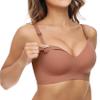 Momcozy Nursing Bras for Breastfeeding, YN21 Seamless Ultra Comfort Maternity Bra, Pregnancy Sleep Bralette view 1