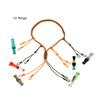 Duck Call Lanyard with 12 Adjustable Loops for Pheasant Waterfowl Hand Braided Necklace view 2