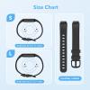 2 Pack Waterproof Bands Compatible with Fitbit inspire 3 Bands Women Men view 4