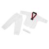 VGEBY Taekwondo Uniform with Belt, Polyester and Cotton Breathable Soft Uniform for Boys Girls Martial Arts Training (M) view 2