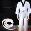 VGEBY Taekwondo Uniform with Belt, Polyester and Cotton Breathable Soft Uniform for Boys Girls Martial Arts Training (S) view 2