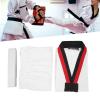 VGEBY Taekwondo Uniform with Belt, Polyester and Cotton Breathable Soft Uniform for Boys Girls Martial Arts Training (S) view 4