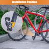 uxcell 4 Pcs Silicone Bicycle Cycling Crank Boot Protectors Mountain Bike Sleeve Crank Arm Cover Protection Yellow view 4