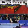 LVLDAWA Table Tennis Baffle, Movable Barricade Guardrail with Swivel Stand, Can DIY Assembled Self Training Privacy Screen for Playground, Stadium (Color : Black, Size : 140X70CM-2PCS) view 2