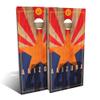 Skip's Garage Arizona Flag 2.0 Cornhole Set - Backyard 2x4 (Weather Bags) - NO Accessories view 1