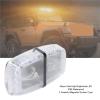 FTVOGUE Warning Lamp, Strobe Light, DC 12V LED Flashing Warning Lamp Warning Flash Light with Magnetic Base for Car Yacht, Emergency Strobe Lights view 4