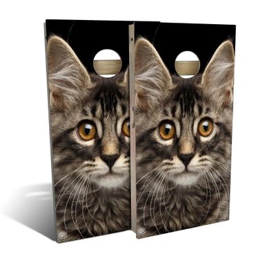 Skip's Garage Cat Cornhole Set - All-Weather 2x4 (Weather Bags) - NO Accessories