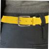 Sosoport 3pcs Softballs Belt for Women Boys and Girls Black Baseball Belt Light Blue Elastic Decorative Accessory Adjustable Waist view 2