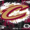 Trends International NBA Cleveland Cavaliers - Maximalist Logo 23 Wall Poster, 22.37" x 34.00", Poster & Push Pin Bundle view 4