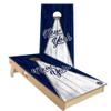 Skip's Garage New York Triangle #4 Themed Cornhole Set - Backyard 2x4 (Corn Bags) - NO Accessories view 1