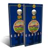 Skip's Garage Kansas Flag 2.0 Cornhole Set - Premium 2x4 (Corn Bags) - NO Accessories view 1