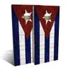 Skip's Garage Cuba Flag Cornhole Set - Backyard 2x4 (Corn Bags) - Include Carry Case view 1