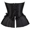 Jutrisujo Corset Top Women Outfit Lingerie Lace up Plus Size Gothic Ladies Basques Halloween Yellow L view 2