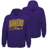 Outerstuff NFL Kids Youth 8-20 Official Team Tailgate Football Game Performance Primary Logo Long Sleeve Pullover Hoodie (10-12, Baltimore Ravens) view 1