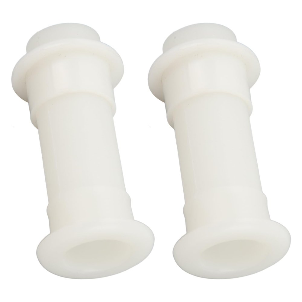 Acouto 2Pcs 18mm Boat Drain Tube Easy Installation Hull Drain Pipe for Yacht Marine with Wide Application, Discharge Water Effectively
