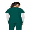 KOI Next Gen Hustle and Heart Women's 3-Pocket Stretch Scrub Top Hunter Medium view 2