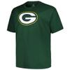 Fanatics Men's Jordan Love Green Green Bay Packers Big & Tall Player Name & Number T-Shirt view 2