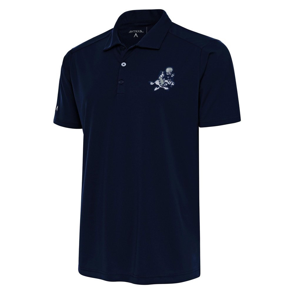 Antigua Men's Navy Dallas Cowboys Throwback Logo Tribute Polo