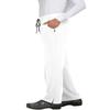 KOI Next Gen Everyday Hero Women's 5-Pocket Cargo Scrub Pants White 4X-Large Tall view 3