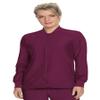 KOI Next Gen Always in Motion Women's Stretch Jacket Wine 3X-Large view 1