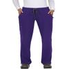 KOI Next Gen Everyday Hero Women's 5-Pocket Cargo Scrub Pants Grape XX-Small view 1